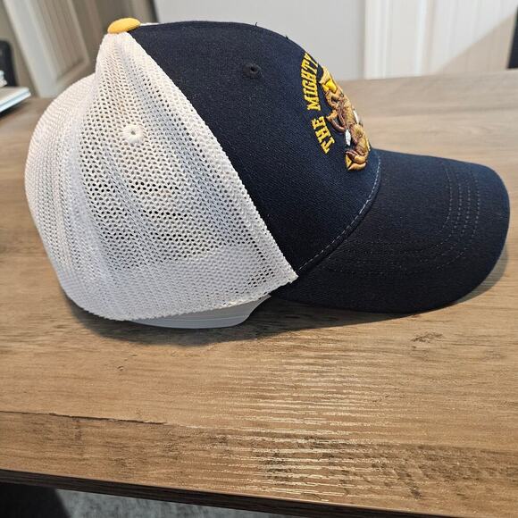 Vintage PFW Mighty Masterdons Musclehead Fitted Hat Cap Black Purdue University - Picture 6 of 11